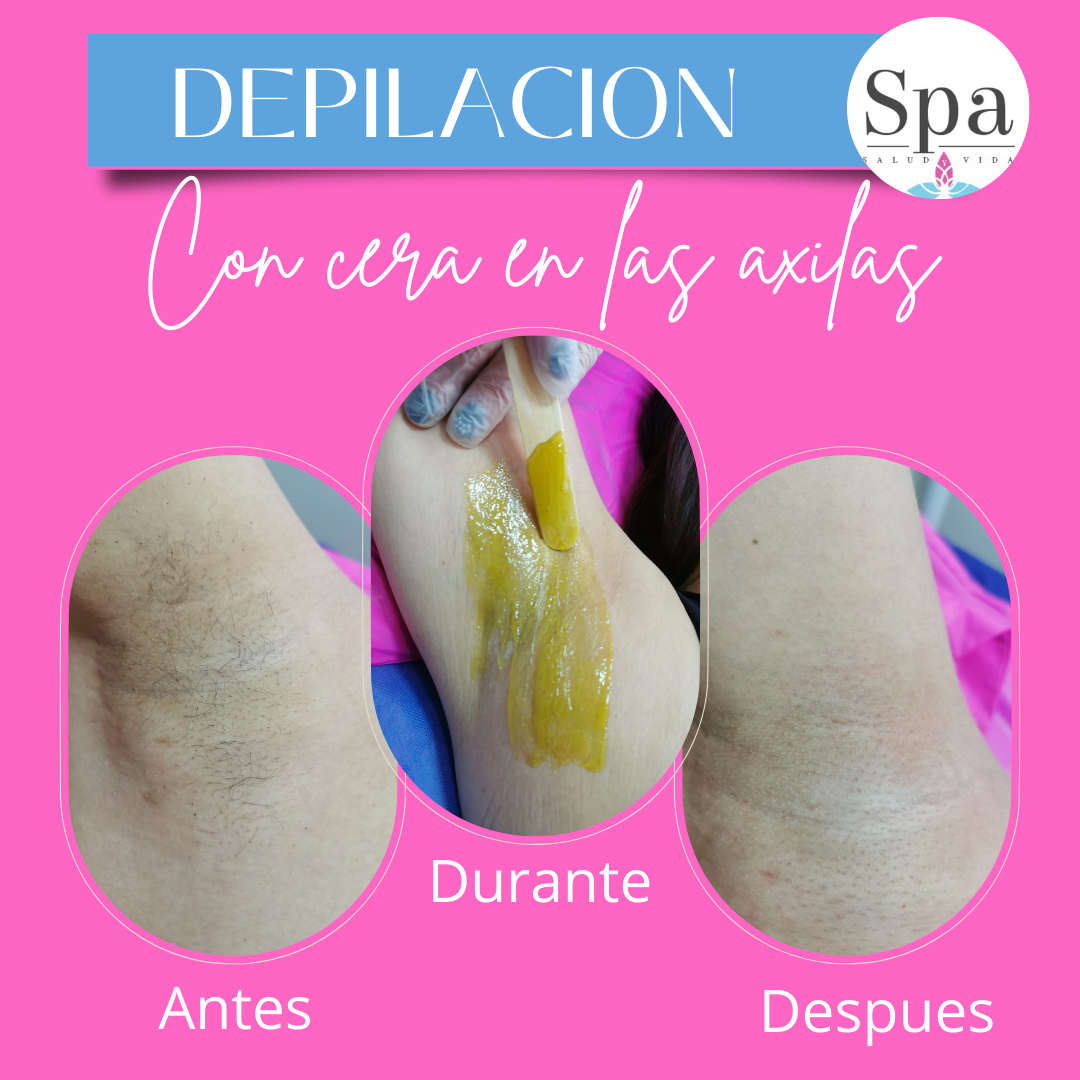 Depilación con cera 